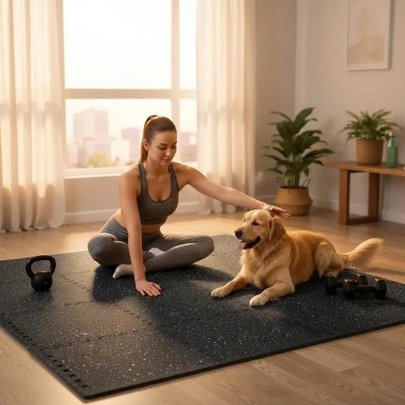 Puzzle Yoga Mat