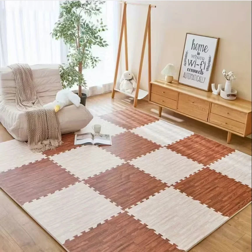 Puzzlematte Holz
