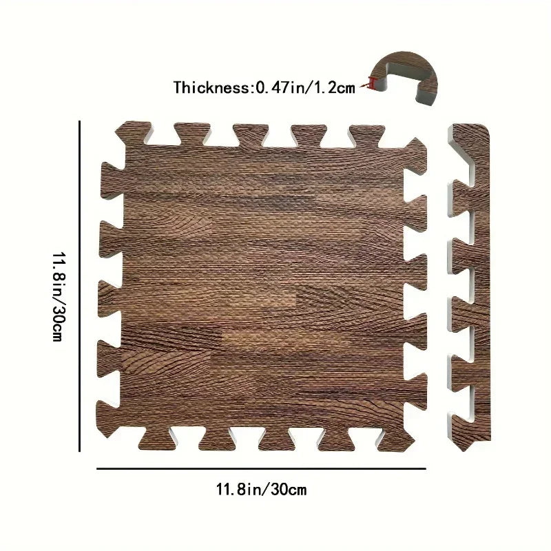 Puzzlematte Holz