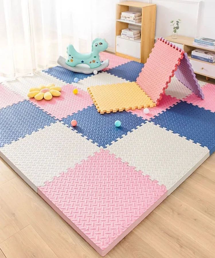 Puzzlematte Einfarbig