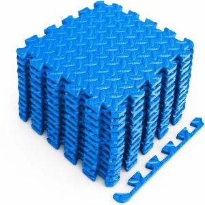 Puzzlematte Blau Grau