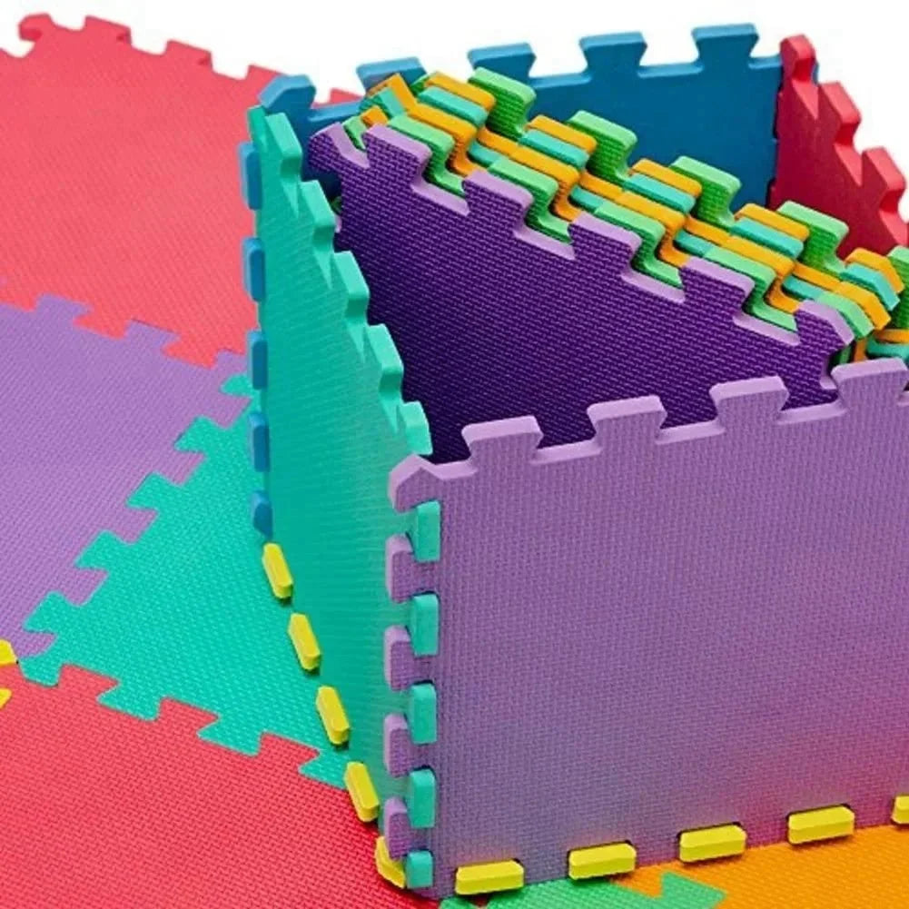 Puzzlematte Bunt