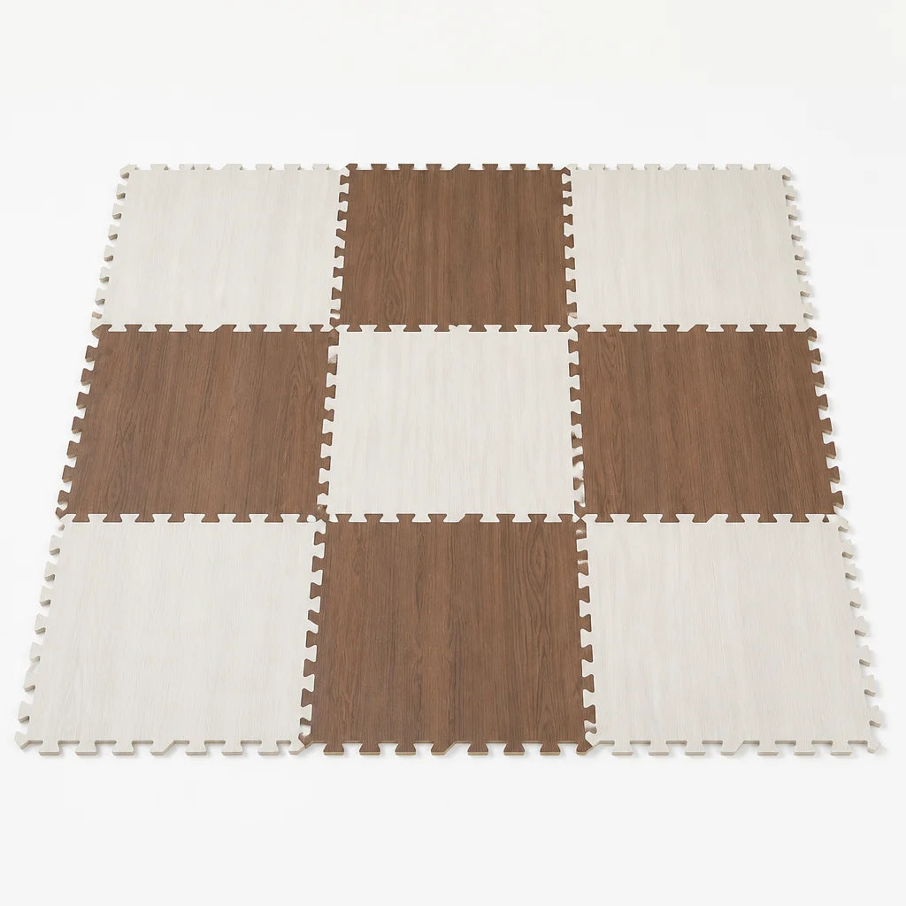 Puzzlematte Holz